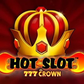 Hot Slot 777 Crown slot logo by Wazdan at Casoola Casino