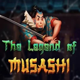 Official Slots logo: The Legend of Musashi by Peter &amp; Sons at Casoola Casino